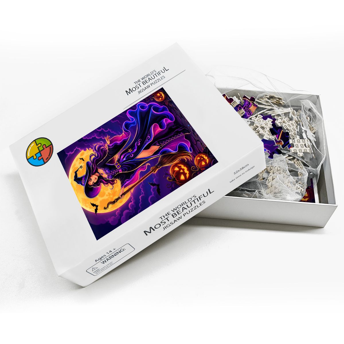 Wooden Jigsaw Puzzles 500 pcs Witch of the Night