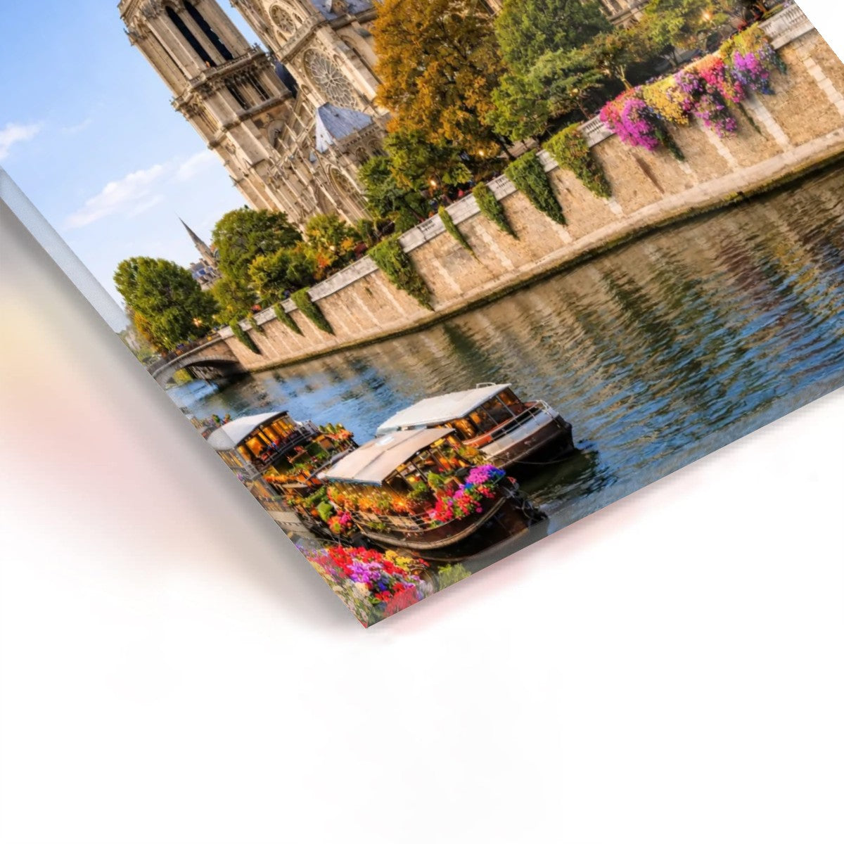 Rectangular Acrylic Wall Art Prints with Hook Notre-Dame de Paris France