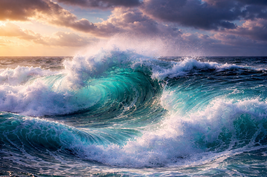 Diamond Art Kit 16x20 Diamond Painting Kit Ocean Waves