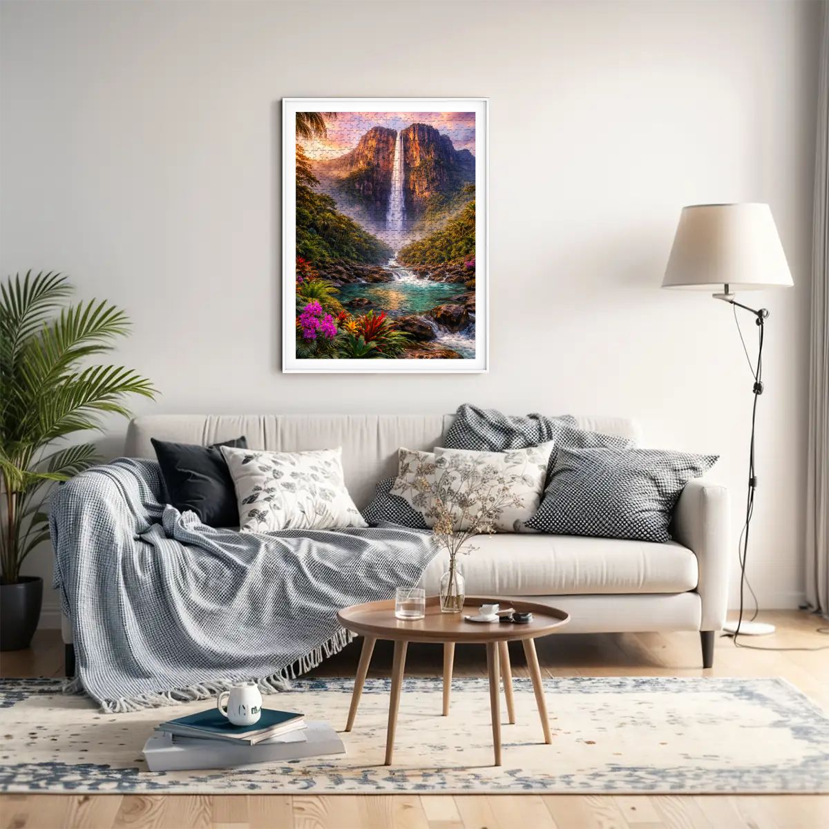 Wooden Jigsaw Puzzles 500 pcs Puzzle Angel Falls Waterfall Venezuela