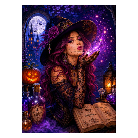 Wooden Jigsaw Puzzles 500 pcs Witch's Dust