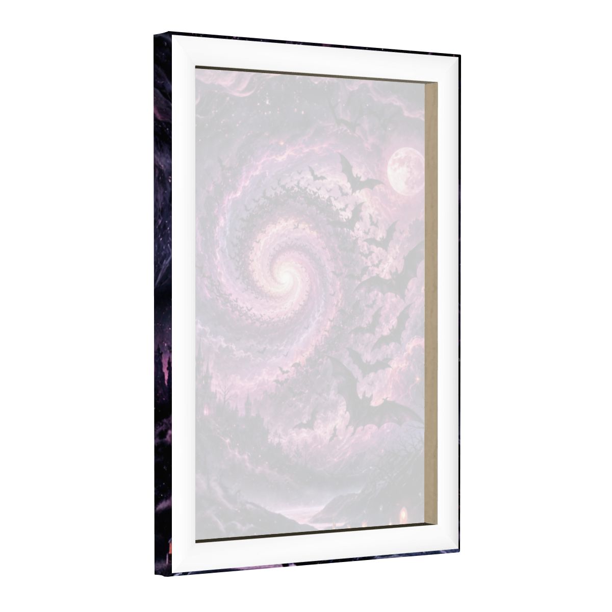 Framed Canvas Painting Halloween Sky (Made in USA)