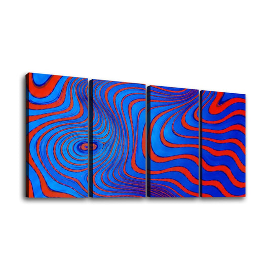4 Panels Canvas Prints Wall Art Damascus