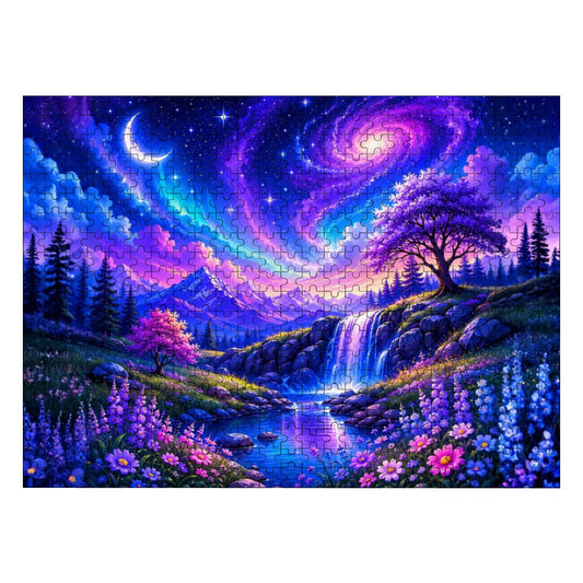 500pcs Wooden Jigsaw Puzzles (Made in USA) Ethereal Night