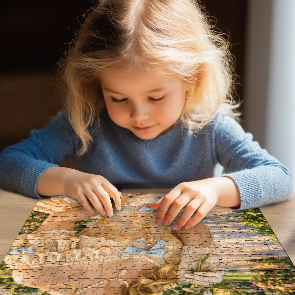 Wooden Jigsaw Puzzles 500 pcs 1800's American Civil War Era Woman