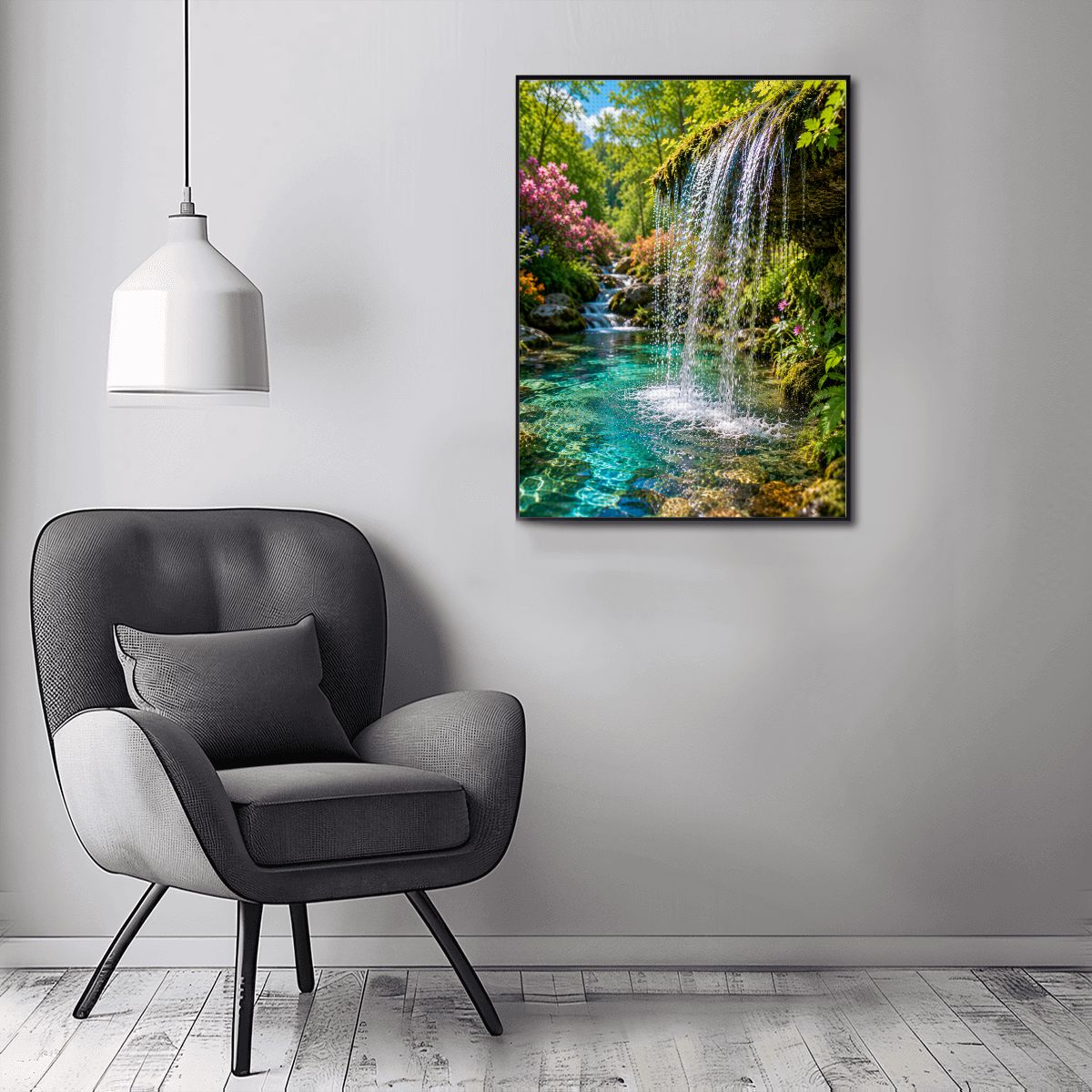 Diamond Art Painting 12x16 Waterfall