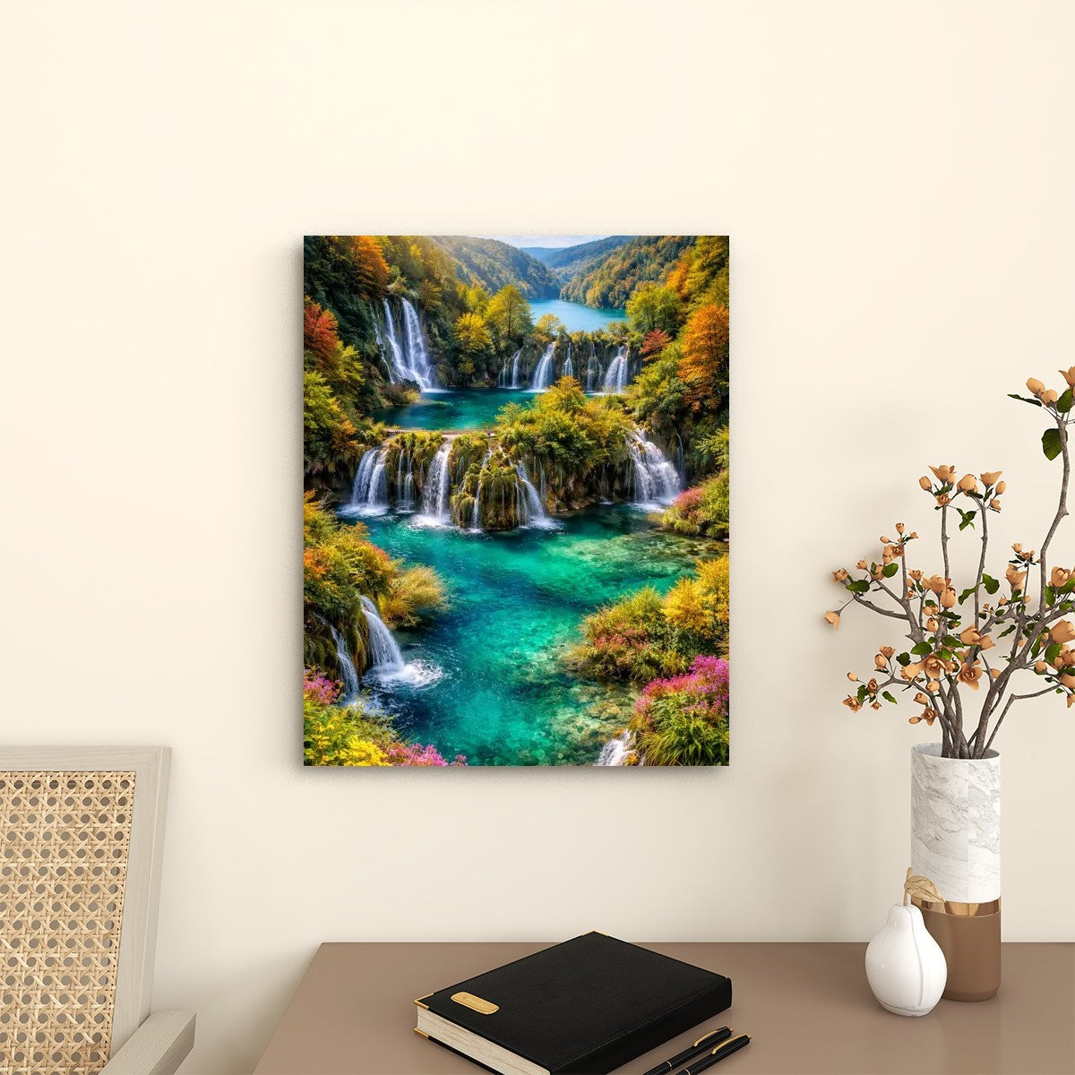 Canvas Prints Wall Art Waterfall Collection
