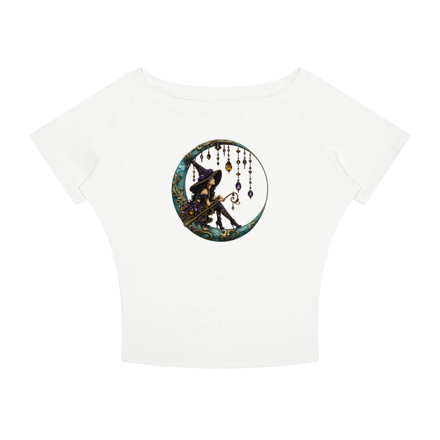 Multi Option Women’s Off-the-Shoulder T-Shirt