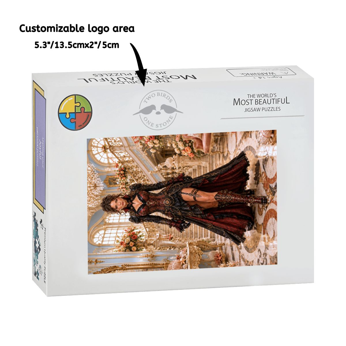 Wooden Jigsaw Puzzles 1000 pcs Steampunk Victorian Woman Dark Red