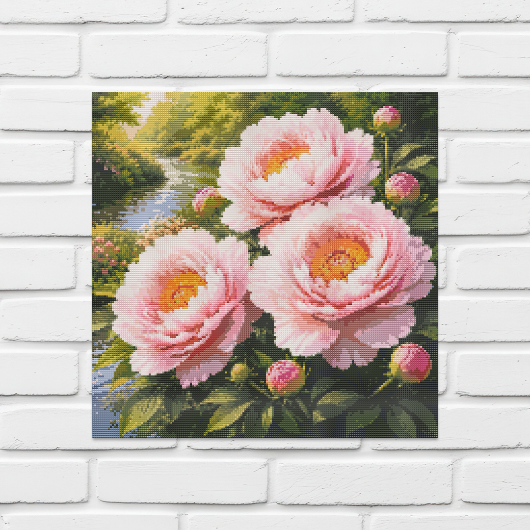 50x50cm Round Diamond Painting Kit