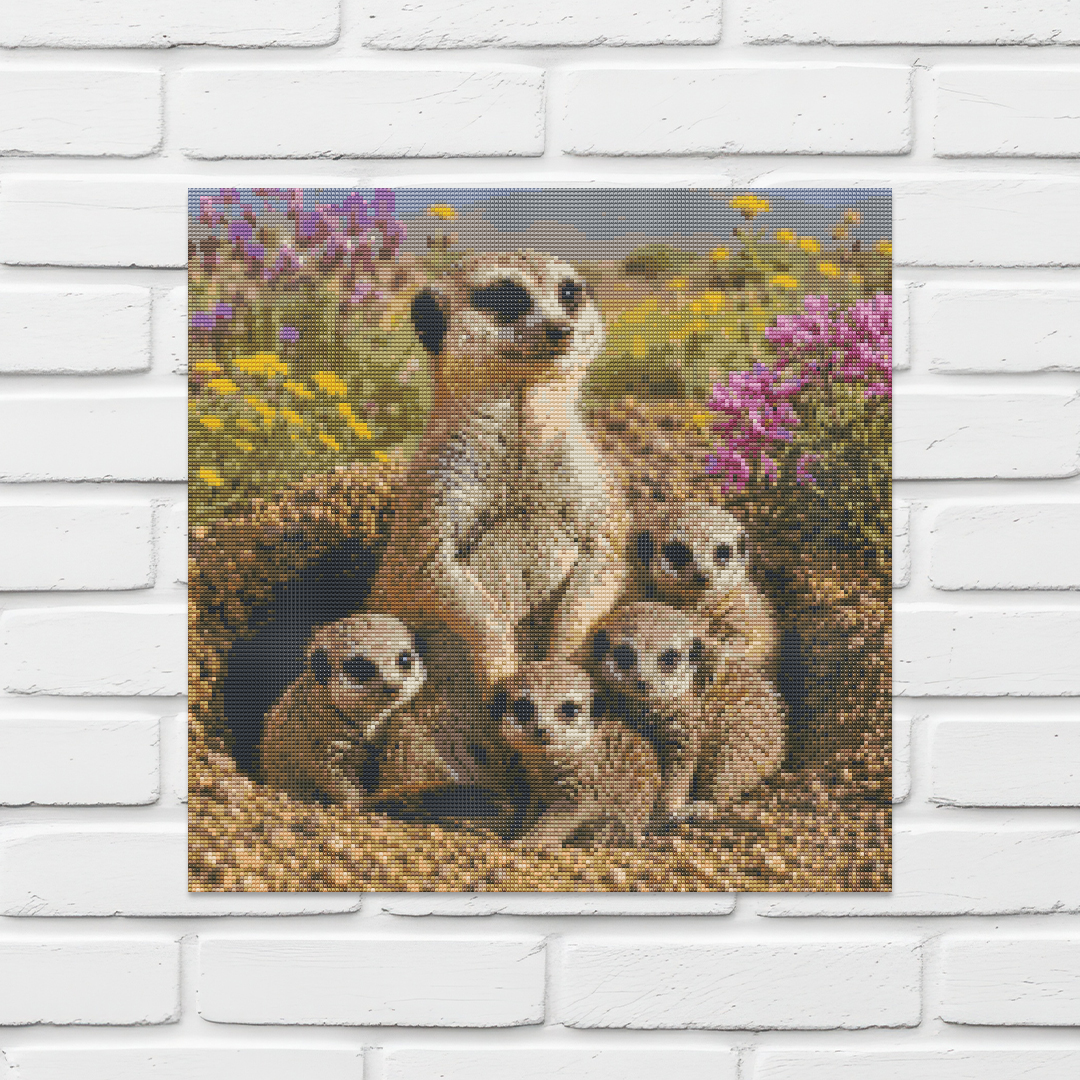 50x50cm Round Diamond Painting Kit