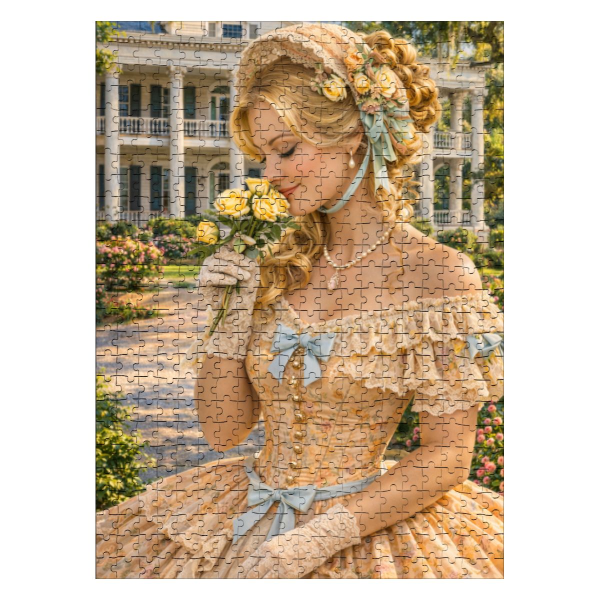 Wooden Jigsaw Puzzles 500 pcs 1800's American Civil War Era Woman