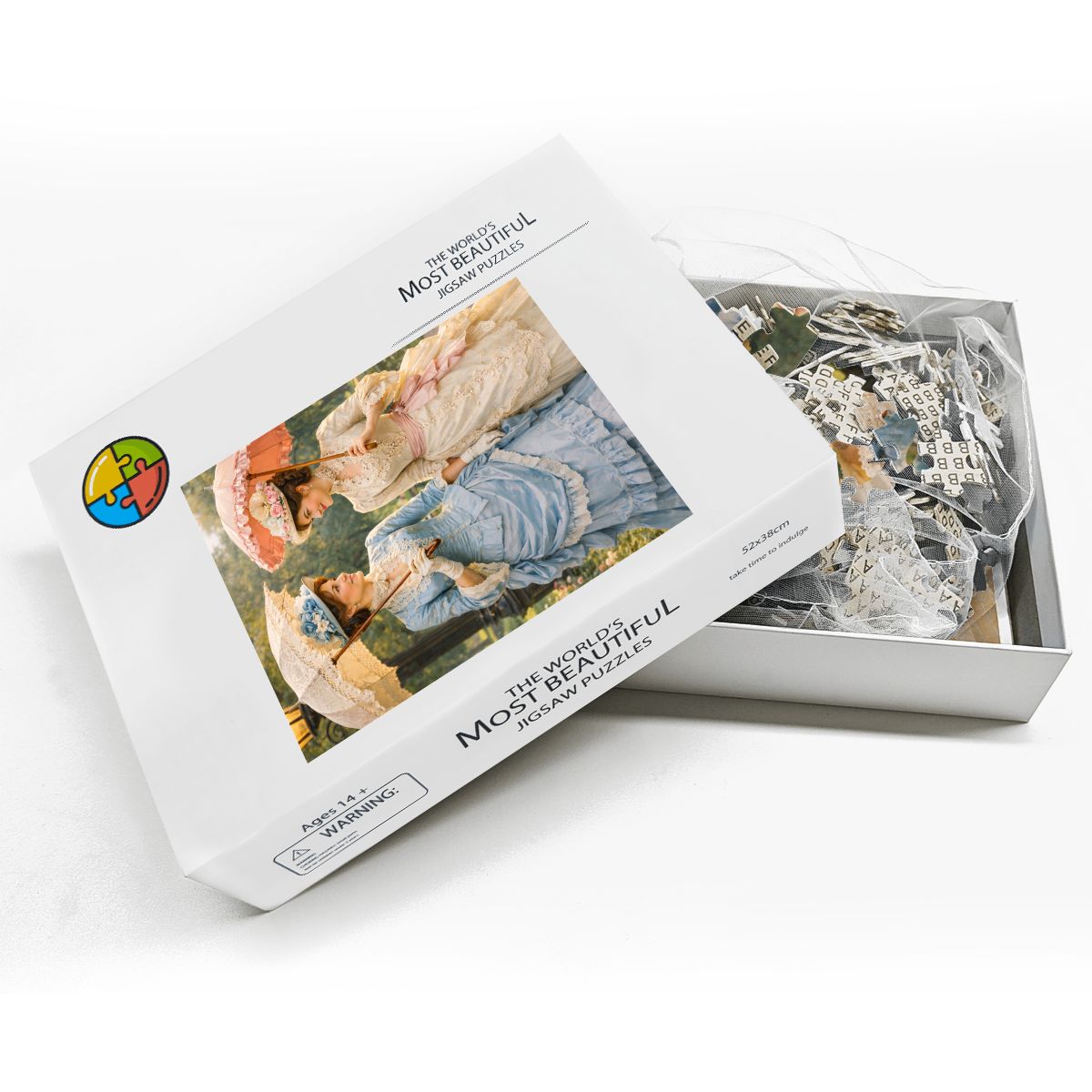 Wooden Jigsaw Puzzles 500 pcs 1800's 1900's Victorian Friends Women