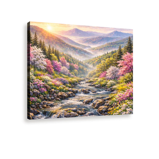 Canvas Prints Wall Art Appalachian Spriing