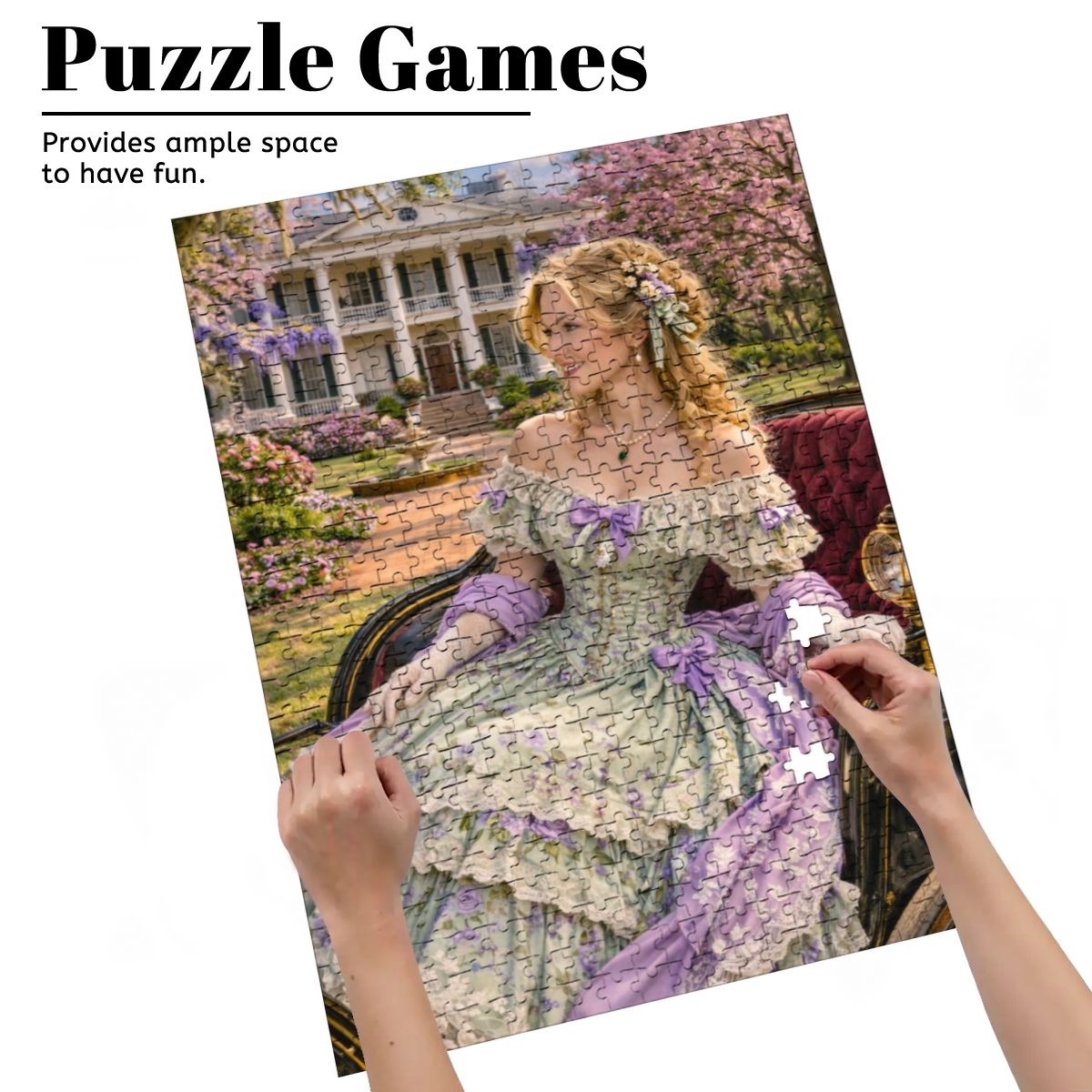 Wooden Jigsaw Puzzles 500 pcs Civil War Beauty