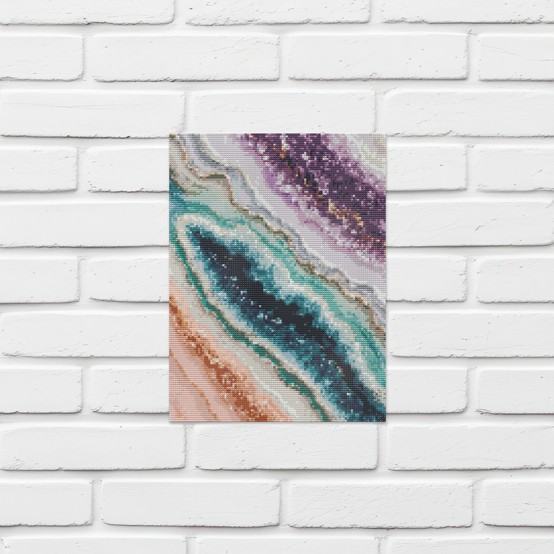 30x40cm Round Diamond Painting Kit
