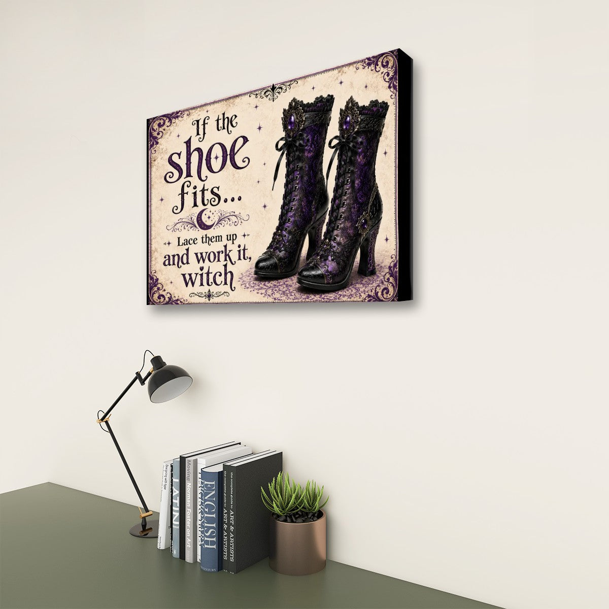 Canvas Prints Wall Art If the Shoe Fits