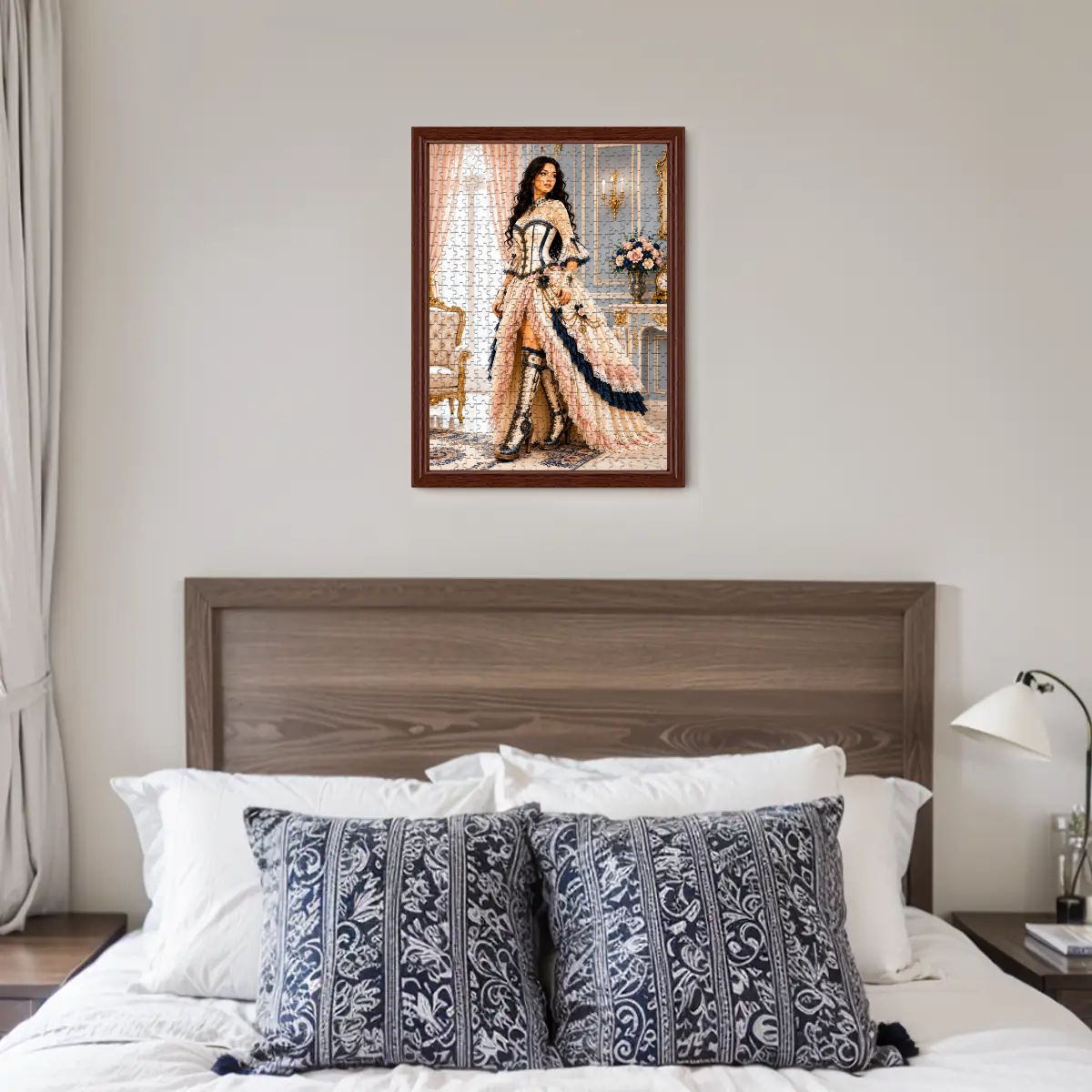 Wooden Jigsaw Puzzles 500 pcs Steampunk Woman