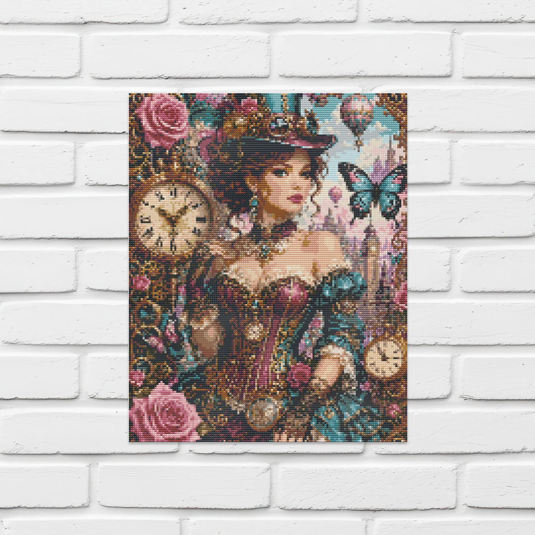 40x50cm Round Diamond Painting Kit