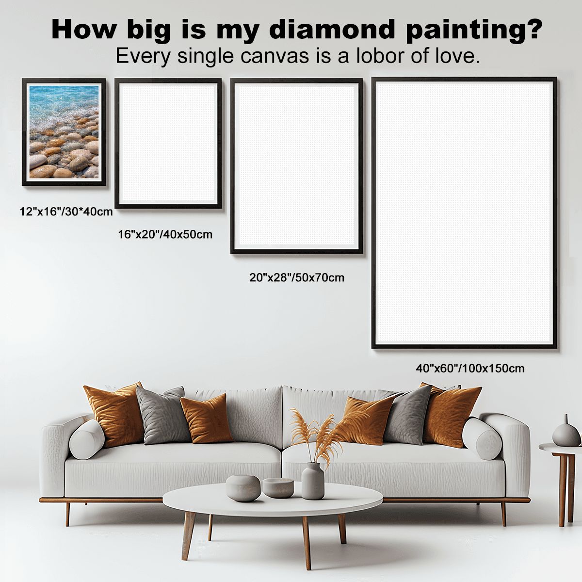 DIY Diamond Painting no Frame Caribbean