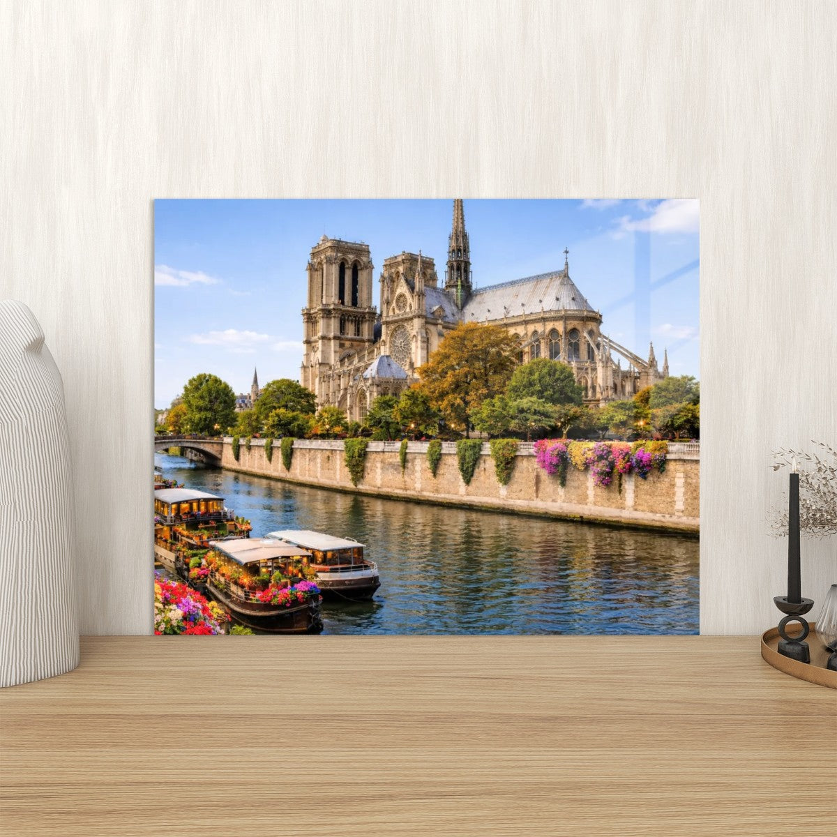 Rectangular Acrylic Wall Art Prints with Hook Notre-Dame de Paris France