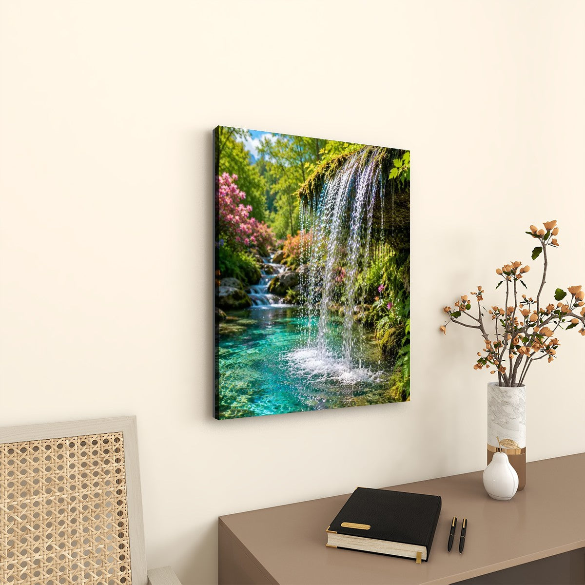 Canvas Prints Wall Art Waterfall