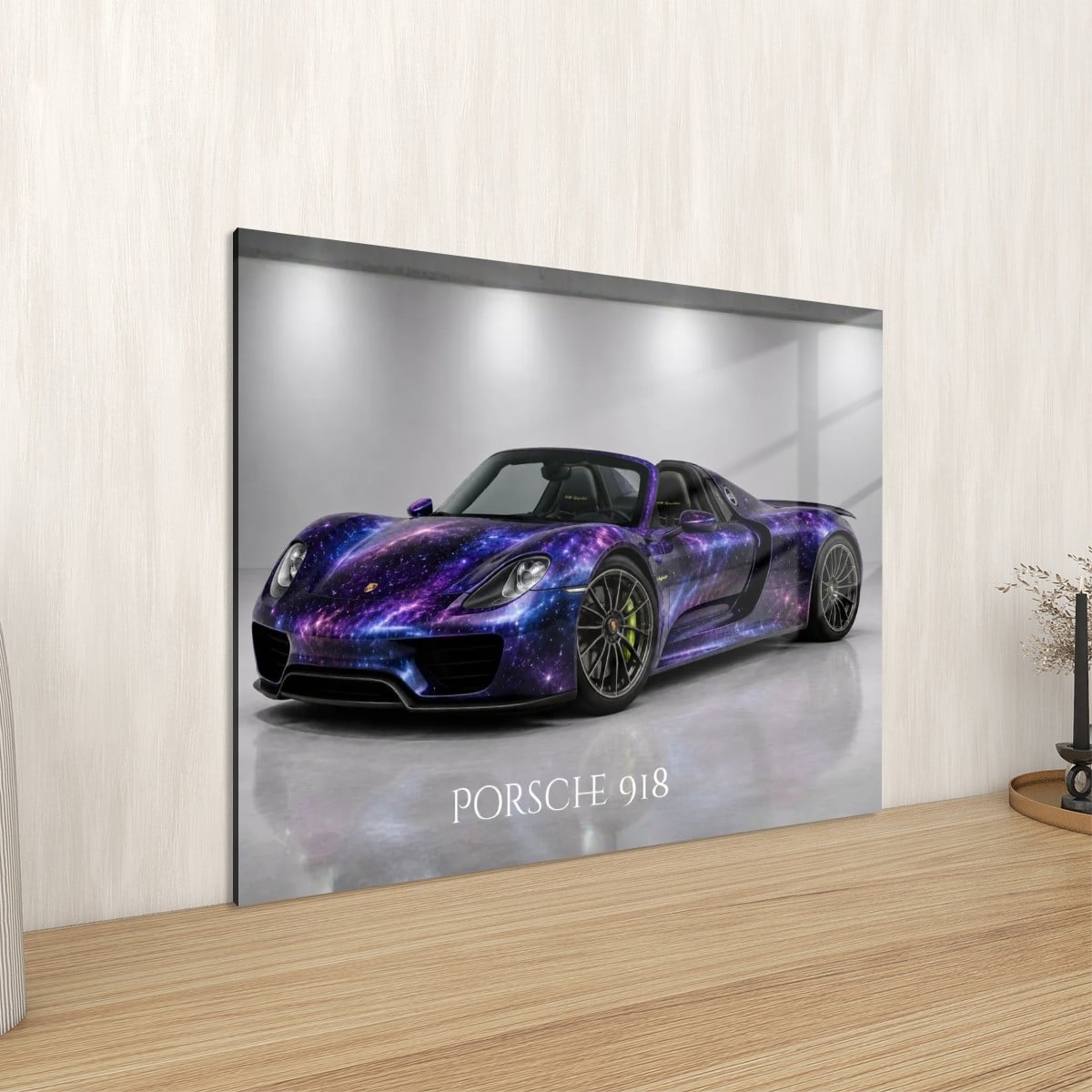 Acrylic Wall Art Prints with Hook Porsche 918
