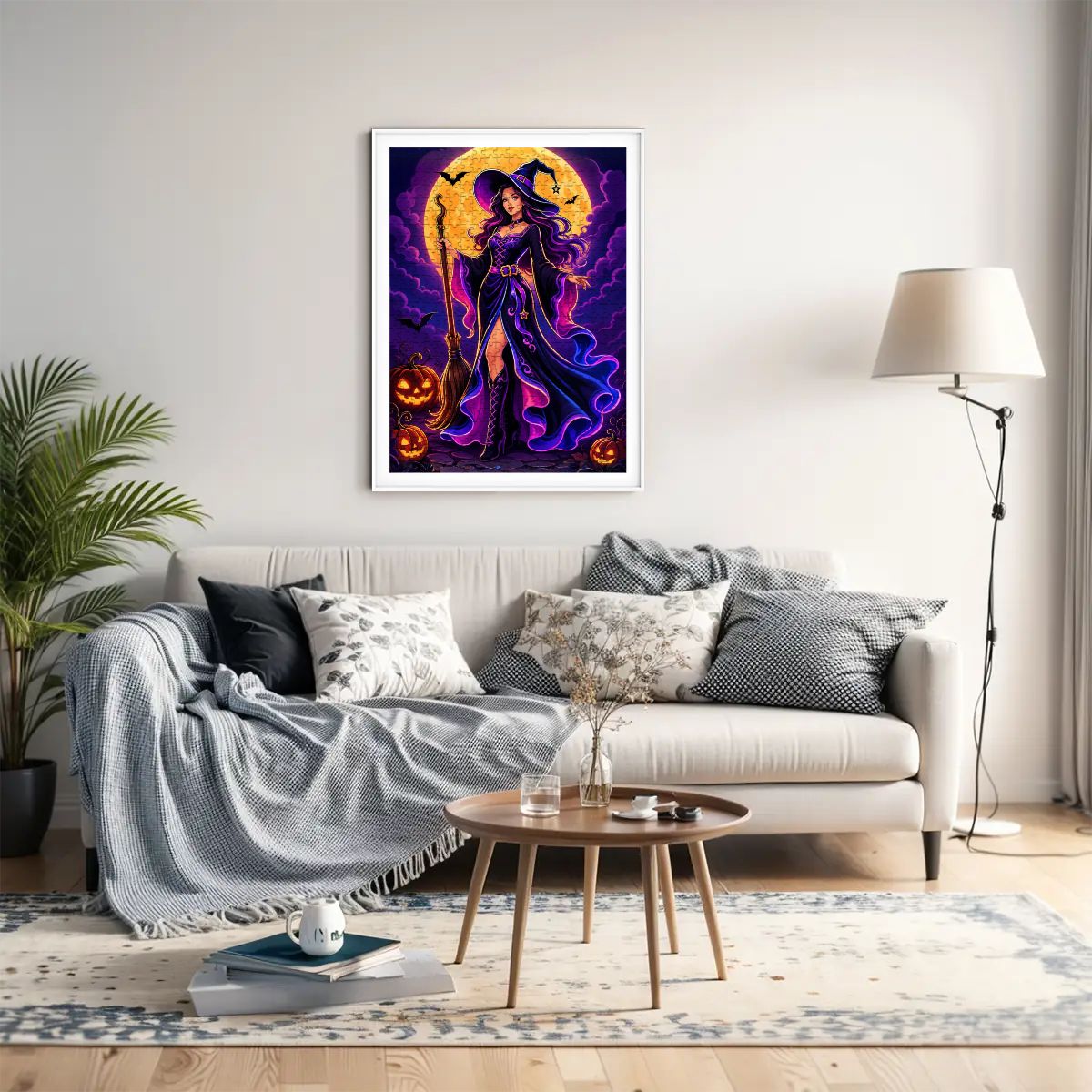 Wooden Jigsaw Puzzles 500 pcs Witch of the Night