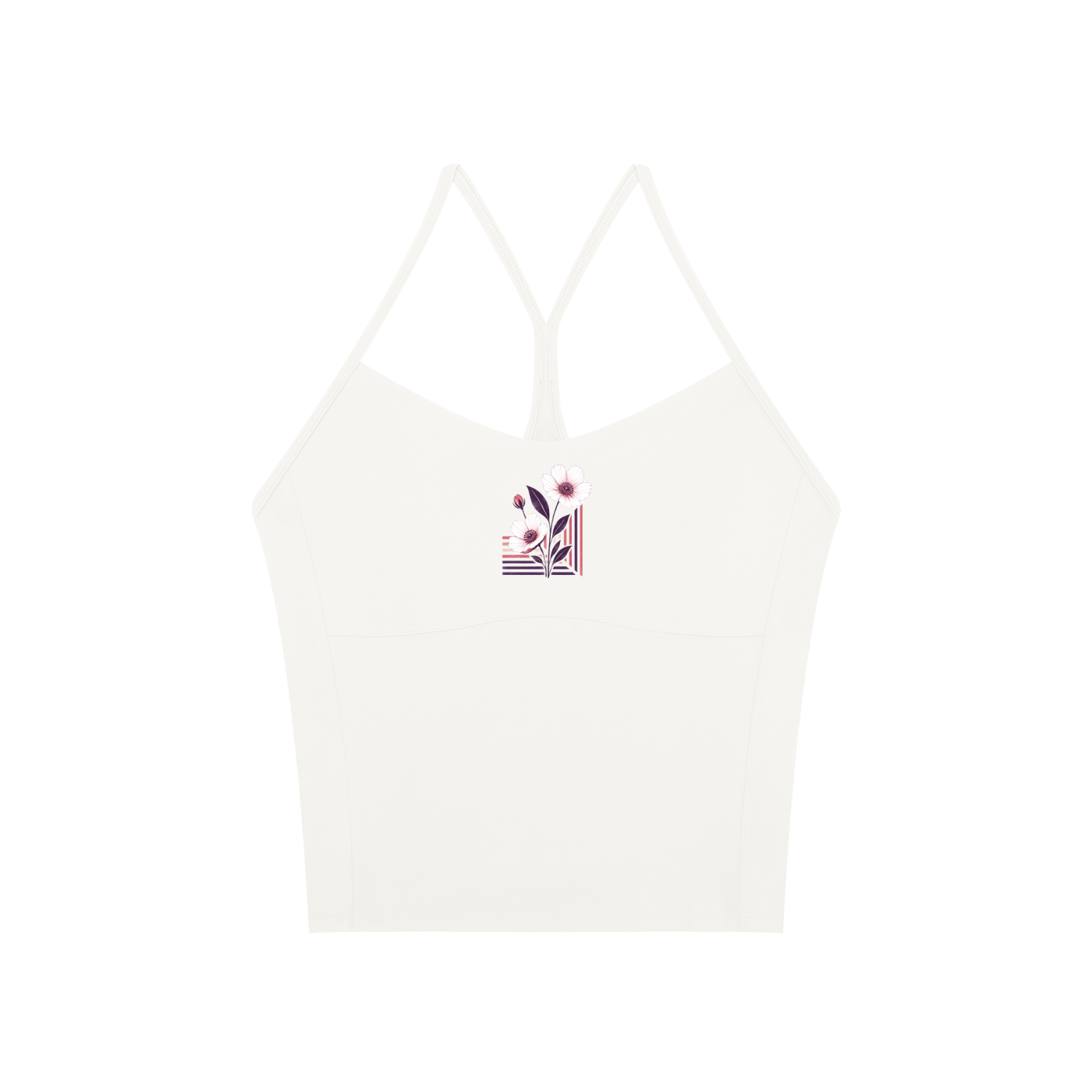 Multi Option Women's Pleated Halter Sports Bra