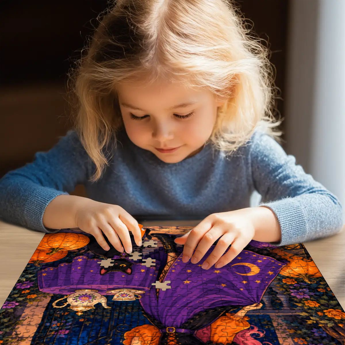 Wooden Jigsaw Puzzles 500 pcs  Halloween puzzle 3 Halloween puzzle 5 Halloween puzzle 2 Halloween puzzle 1 Halloween Puzzle 7 Halloween puzzle 4