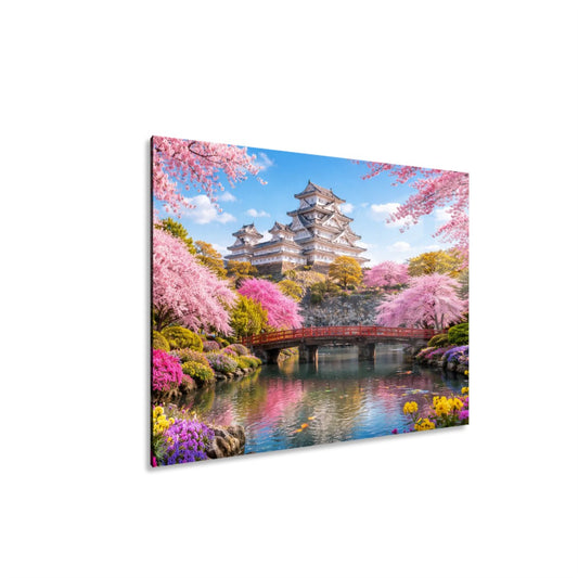 Acrylic Wall Art Prints with Hook Himeji Castle Japan