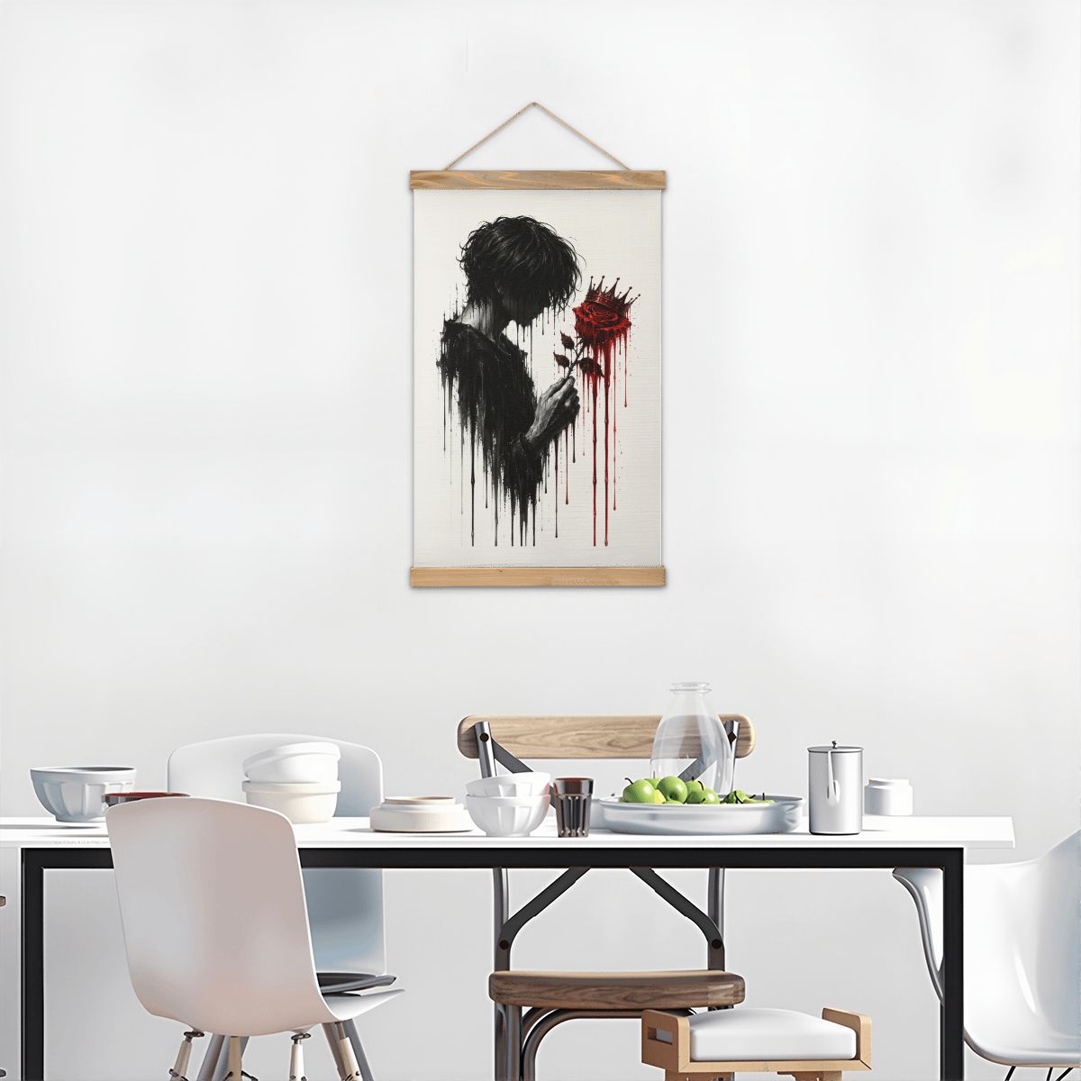 Linen Canvas Wall Art A King's Love
