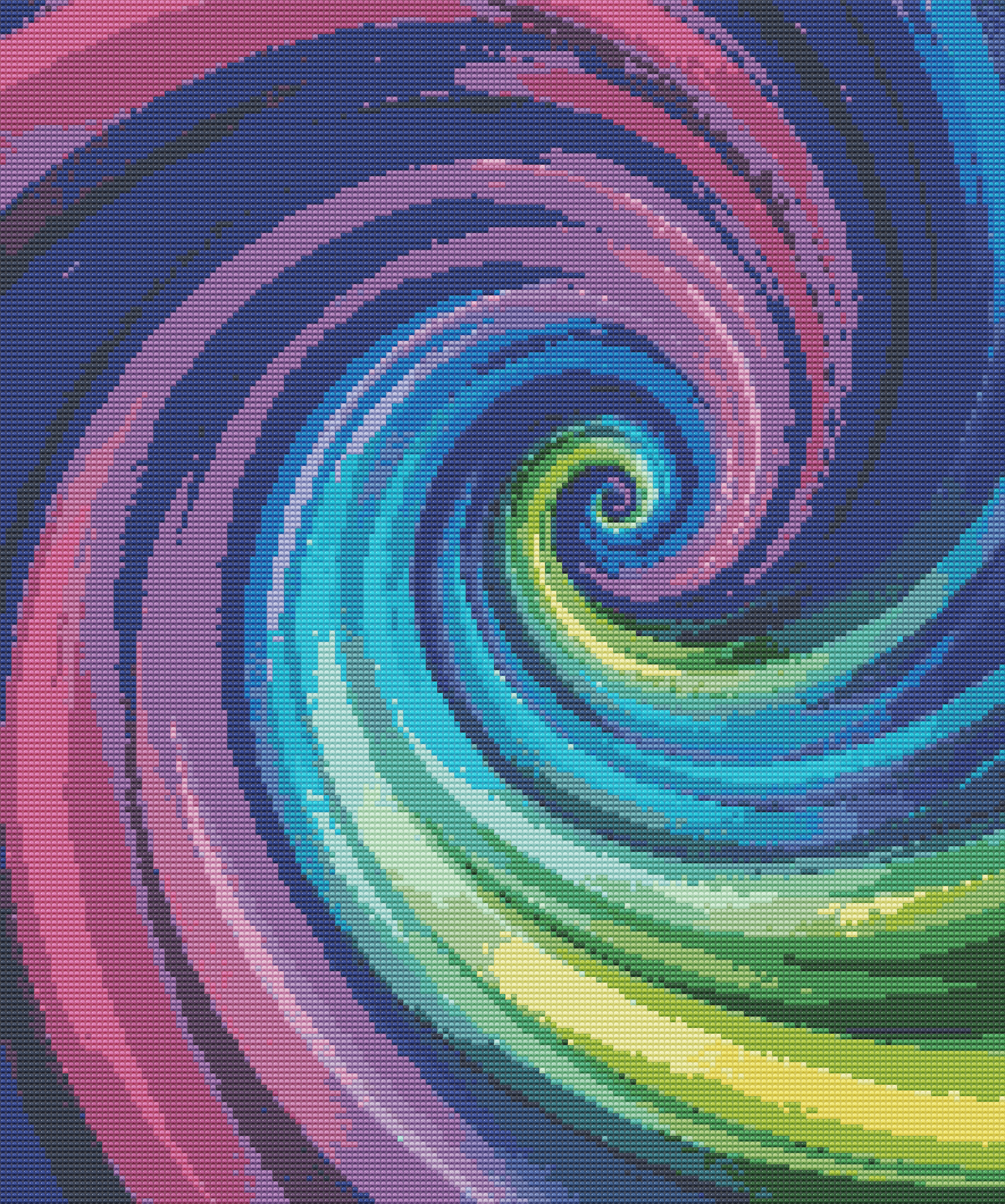 50x60cm Round Diamond Painting Kit