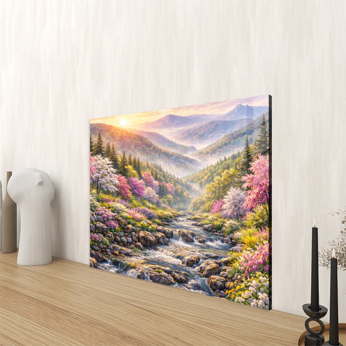 Rectangular Acrylic Wall Art Prints with Hook Appalachian Spring