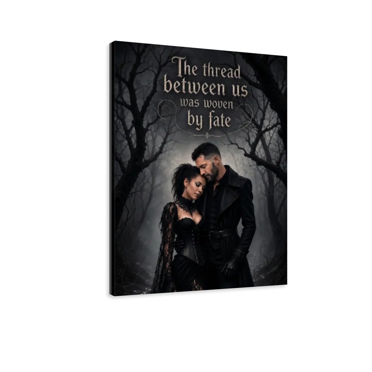 Canvas Prints Wall Art Gothic Victorian Love Halloween