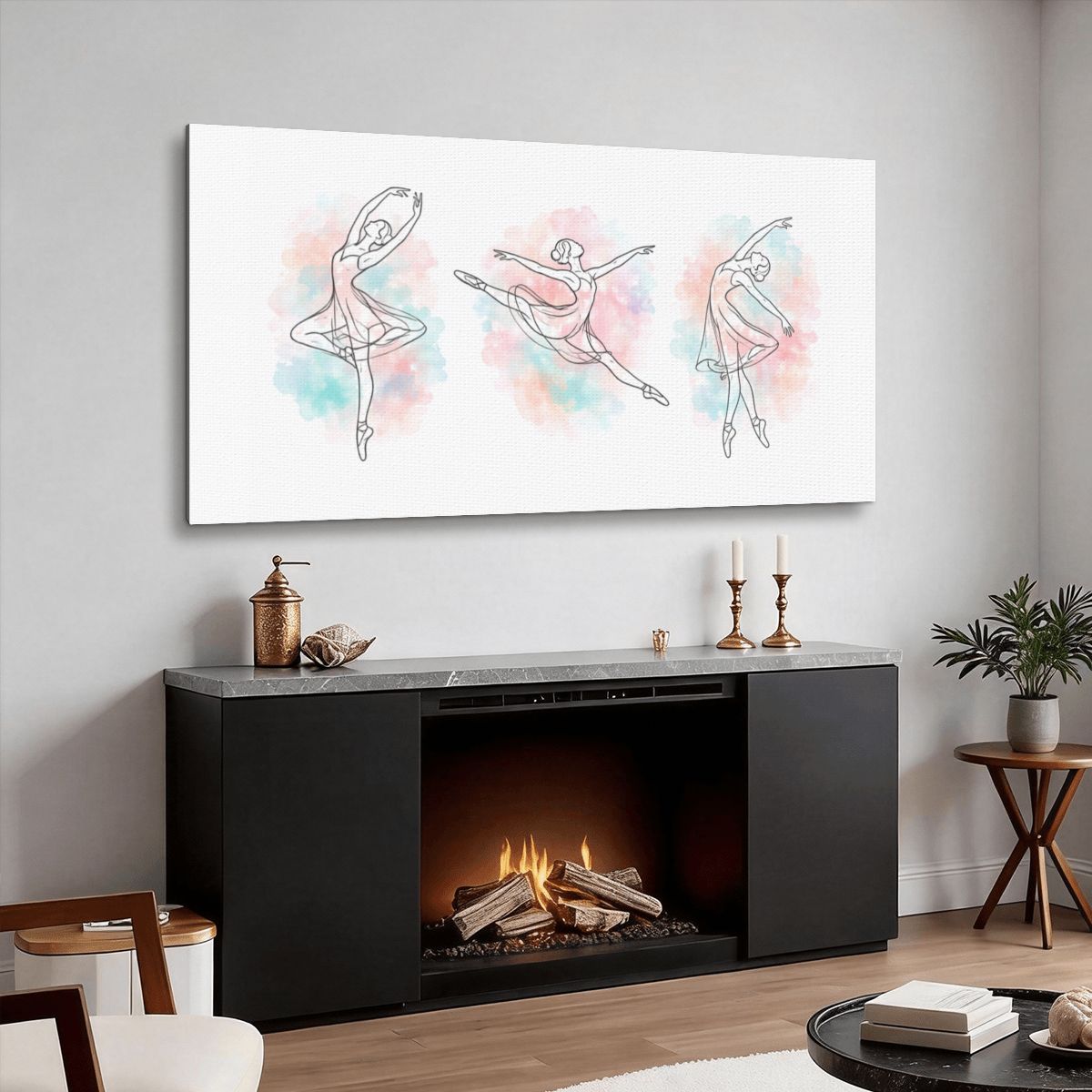 Canvas Prints Wall Art Ballet Dancers