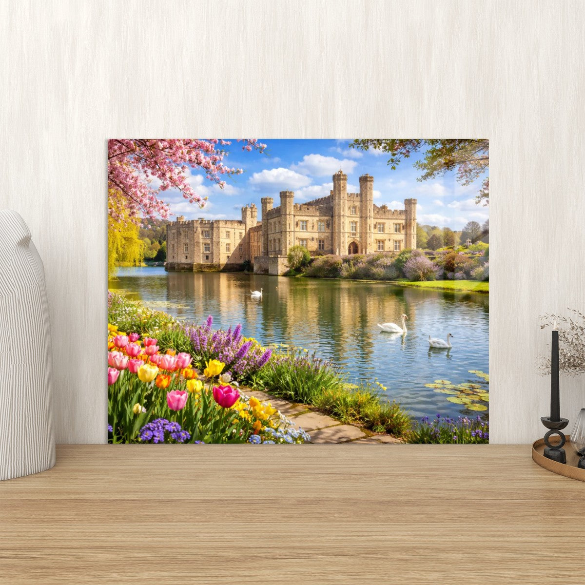 Acrylic Wall Art Prints with Hook Leeds Castle England