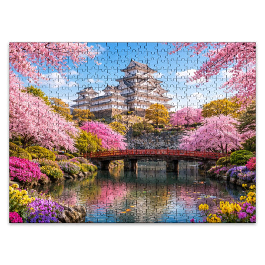 Wooden Jigsaw Puzzles 500 pcs Himeji Castle Japan