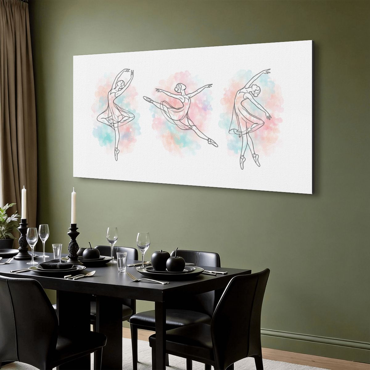 Canvas Prints Wall Art Ballet Dancers