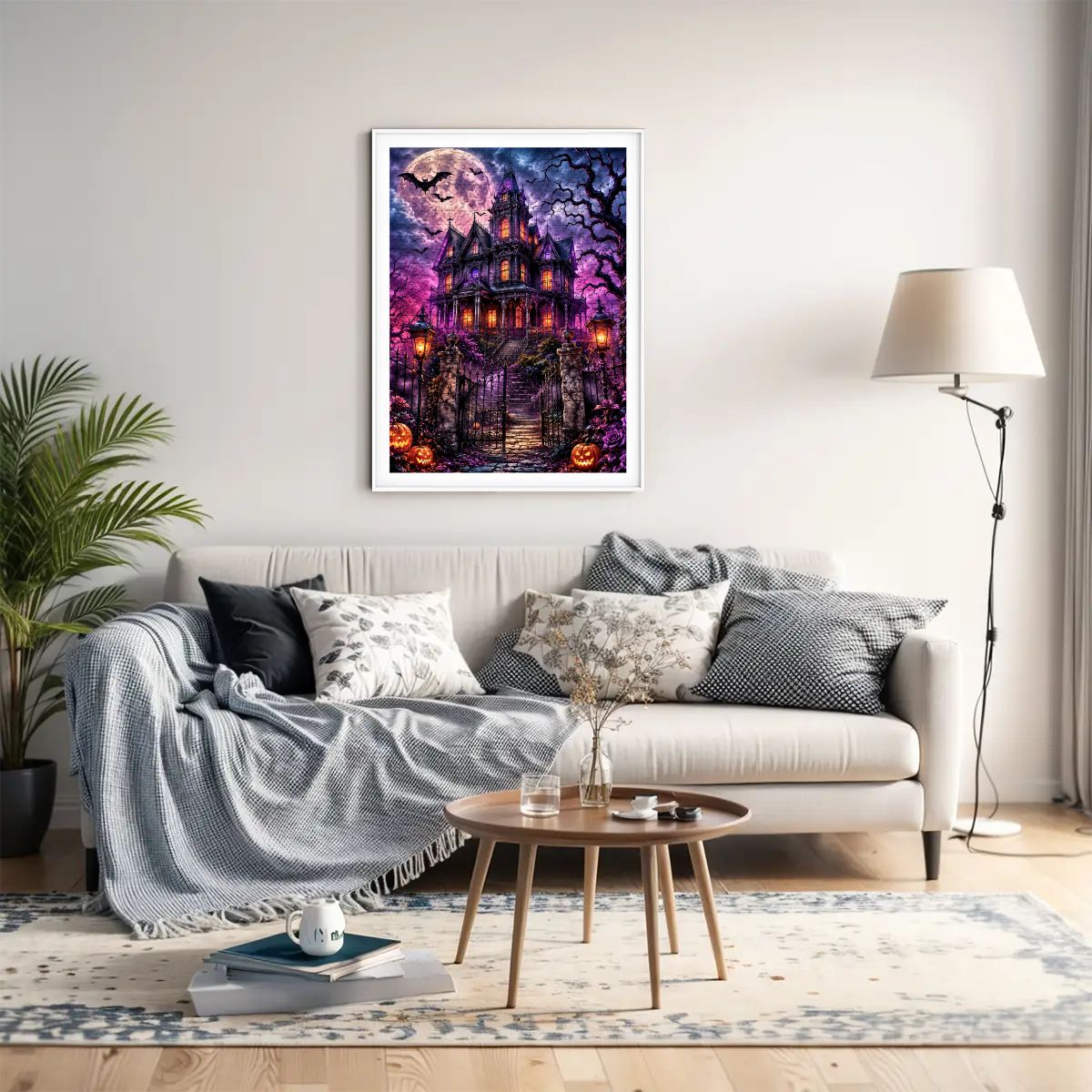 Wooden Jigsaw Puzzles 500 pcs Haunted House