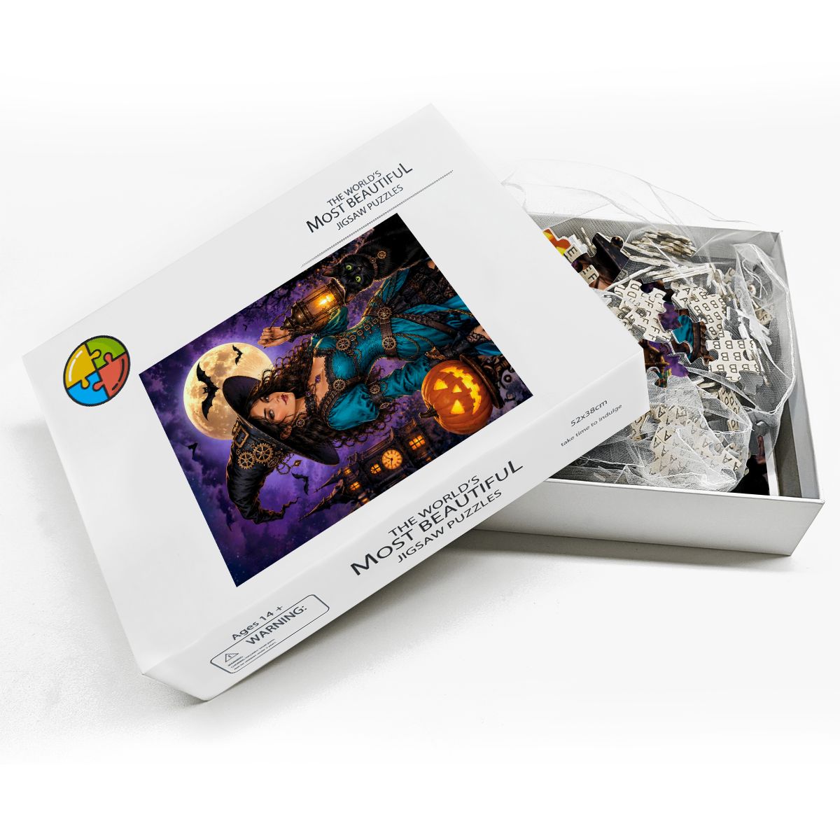 Wooden Jigsaw Puzzles 500 pcs Witch