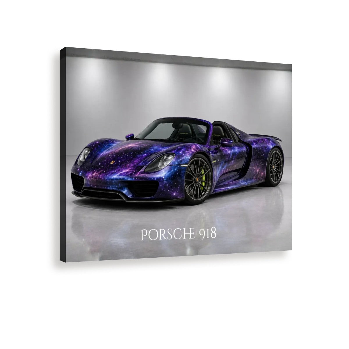Canvas Prints Wall Art Porsche 918 Purple Pearlescent