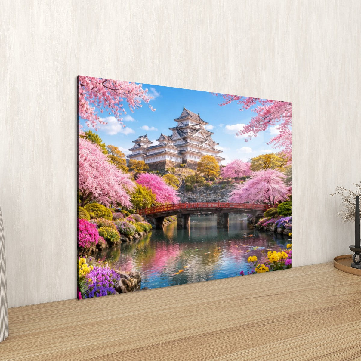 Acrylic Wall Art Prints with Hook Himeji Castle Japan