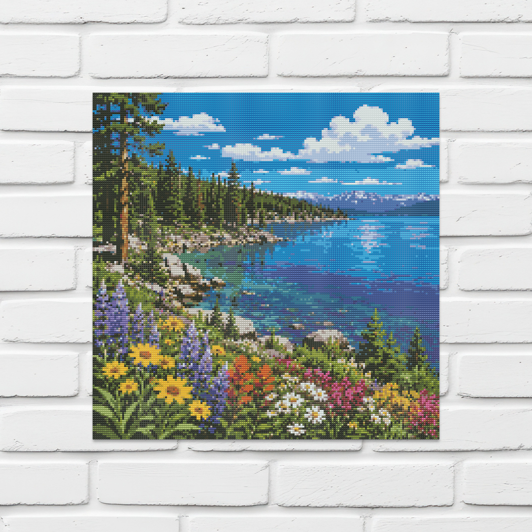50x50cm Round Diamond Painting Kit
