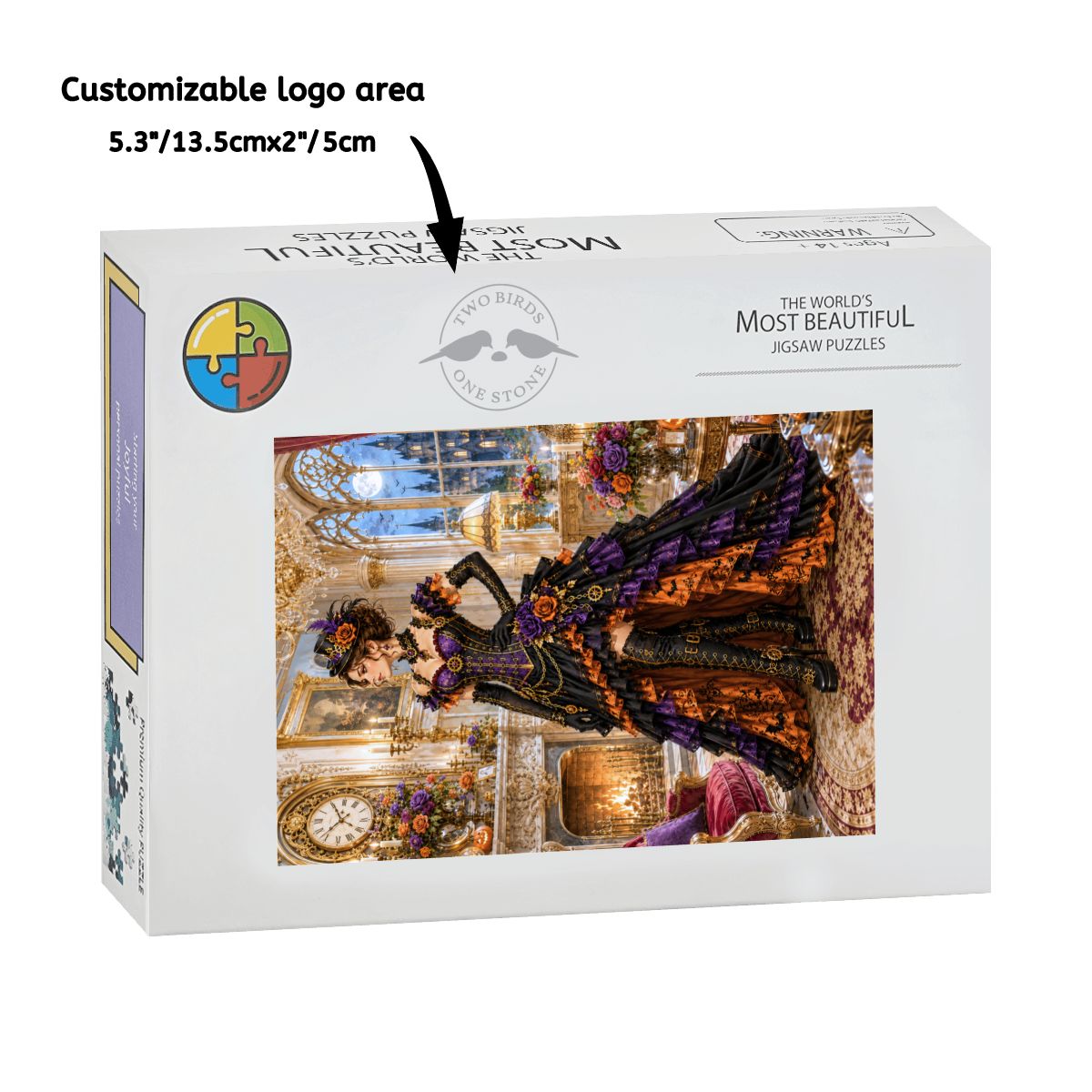 Wooden Jigsaw Puzzles 1000 pcs Halloween Steampunk Victorian Woman