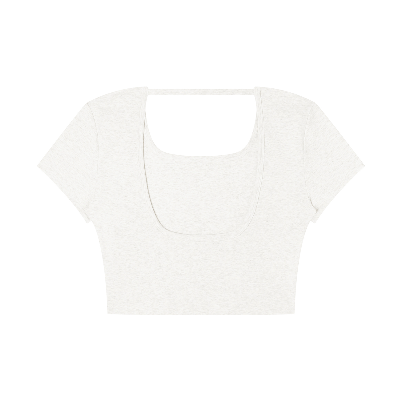 Women's Square Neck Crop T-Shirt