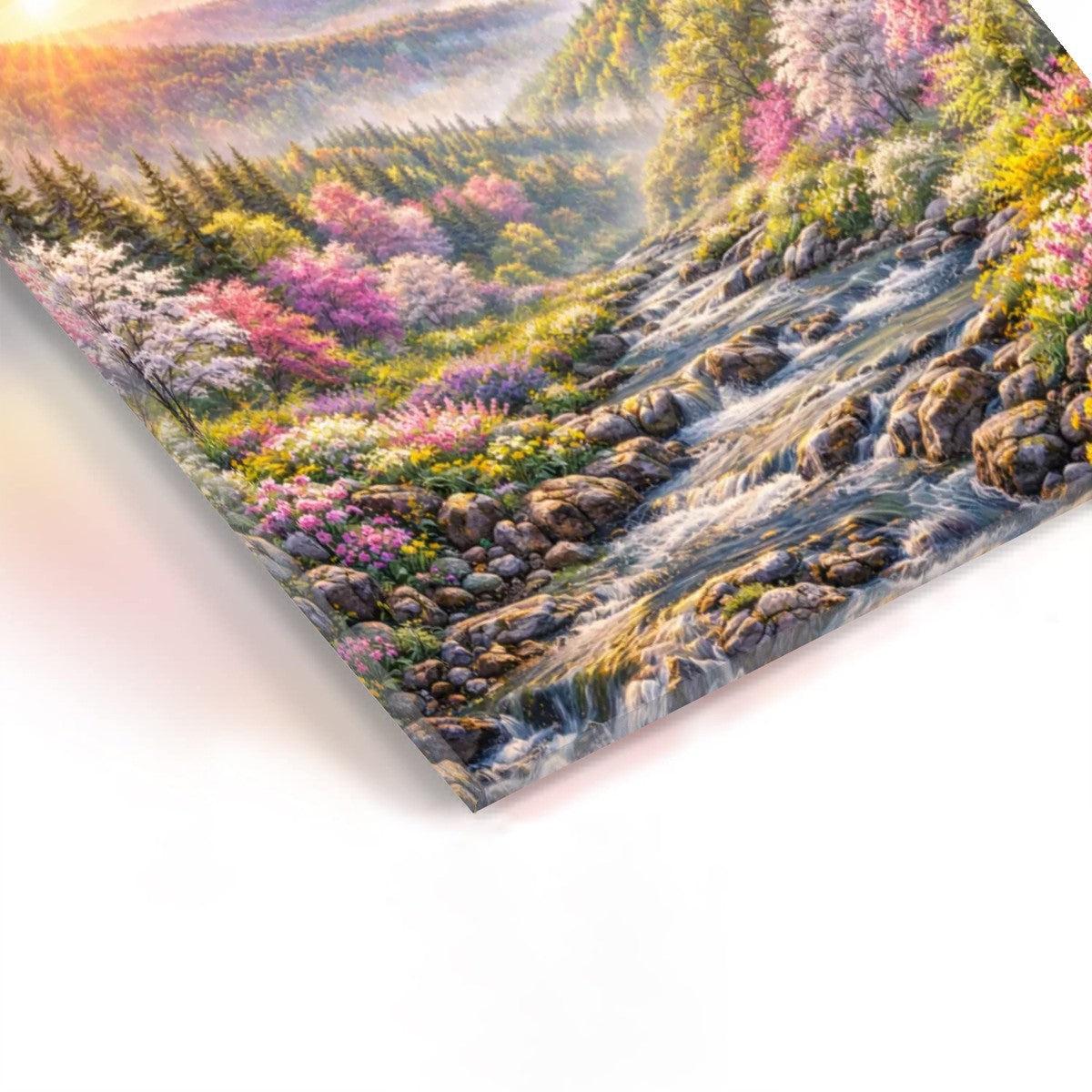 Rectangular Acrylic Wall Art Prints with Hook Appalachian Spring