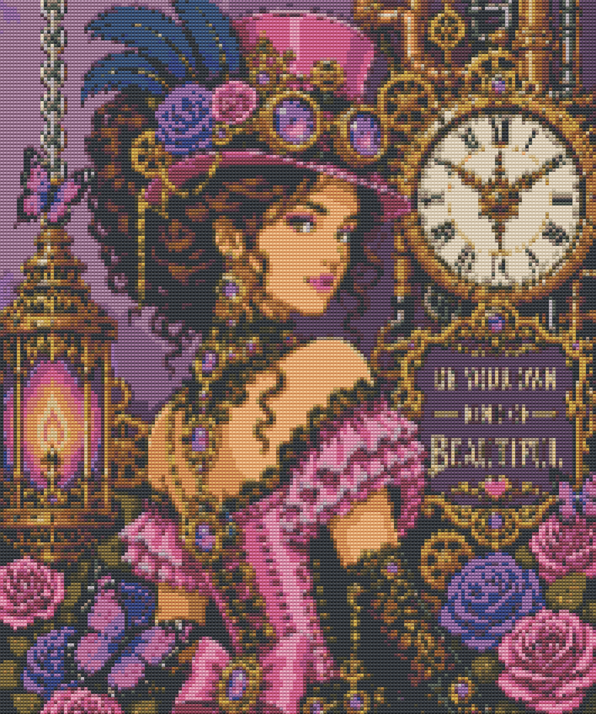 50x60cm Round Diamond Painting Kit