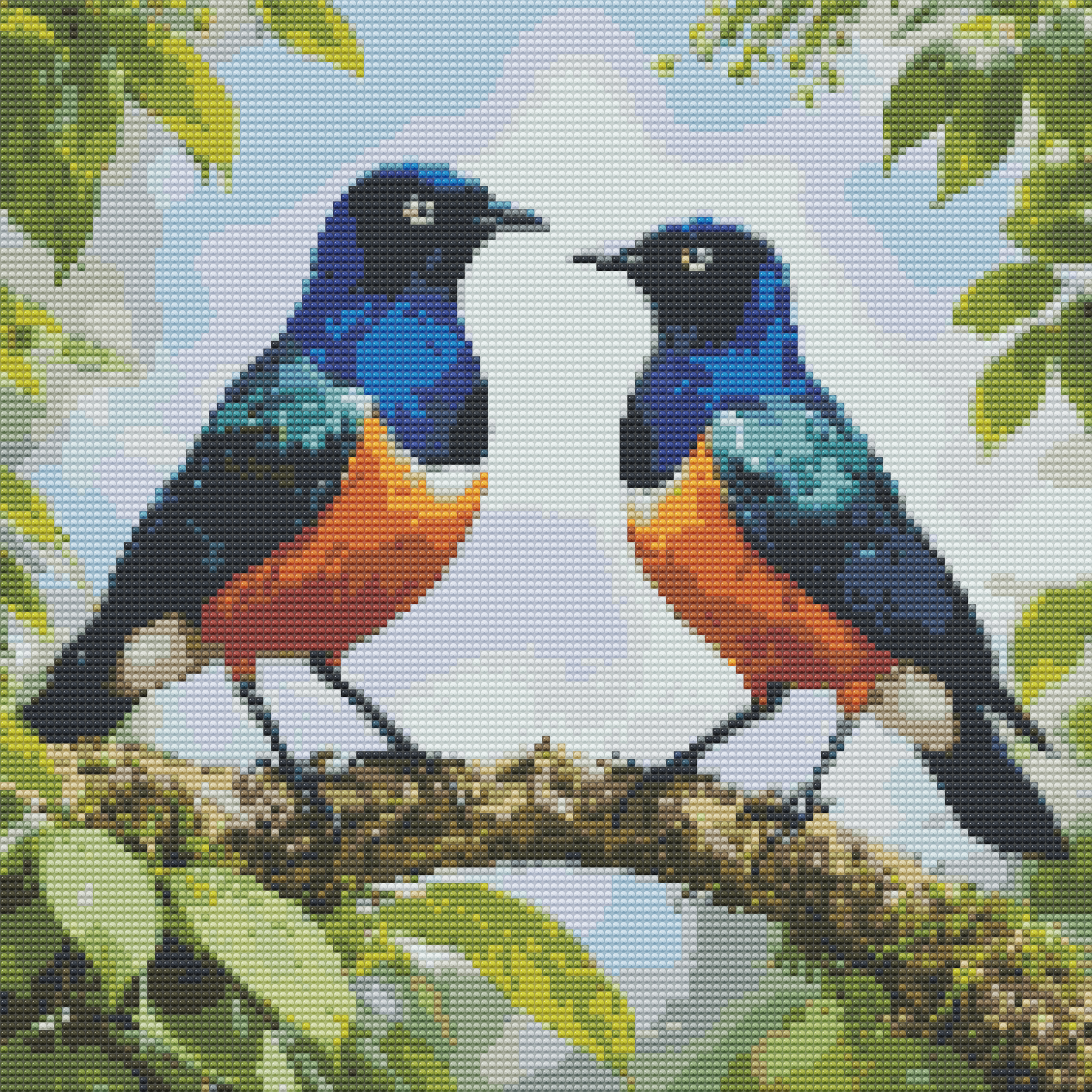 Superb Starling