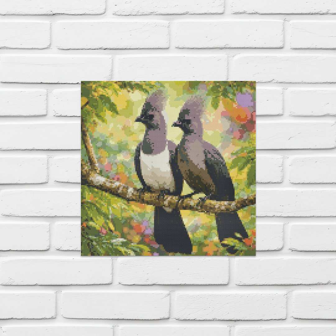 White Bellied Go Away Bird